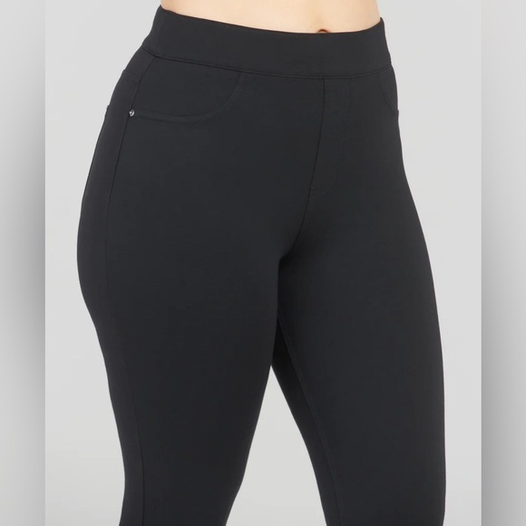 SPANX The Perfect Pant Ankle 4-Pocket Classic Black Pull On Slimming XS - Picture 6 of 15